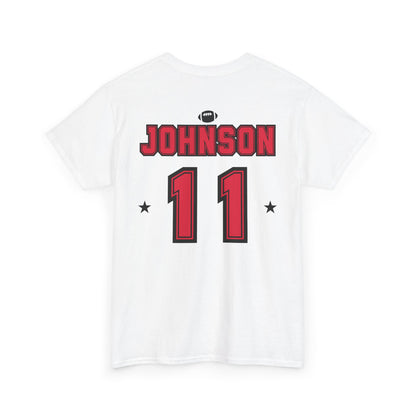 Johnson 11 Back Unisex Heavy Cotton Tee *Customizable