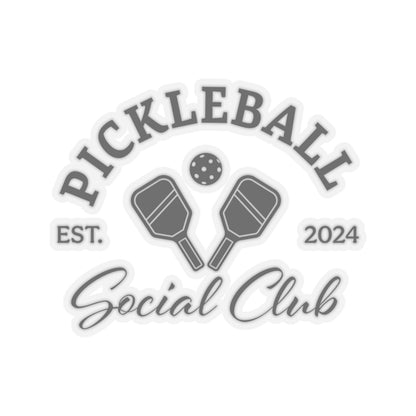 Pickleball Social Club Kiss-Cut Stickers