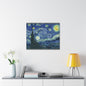 The Starry Night - Vincent Van Gogh - Canvas Gallery Wraps