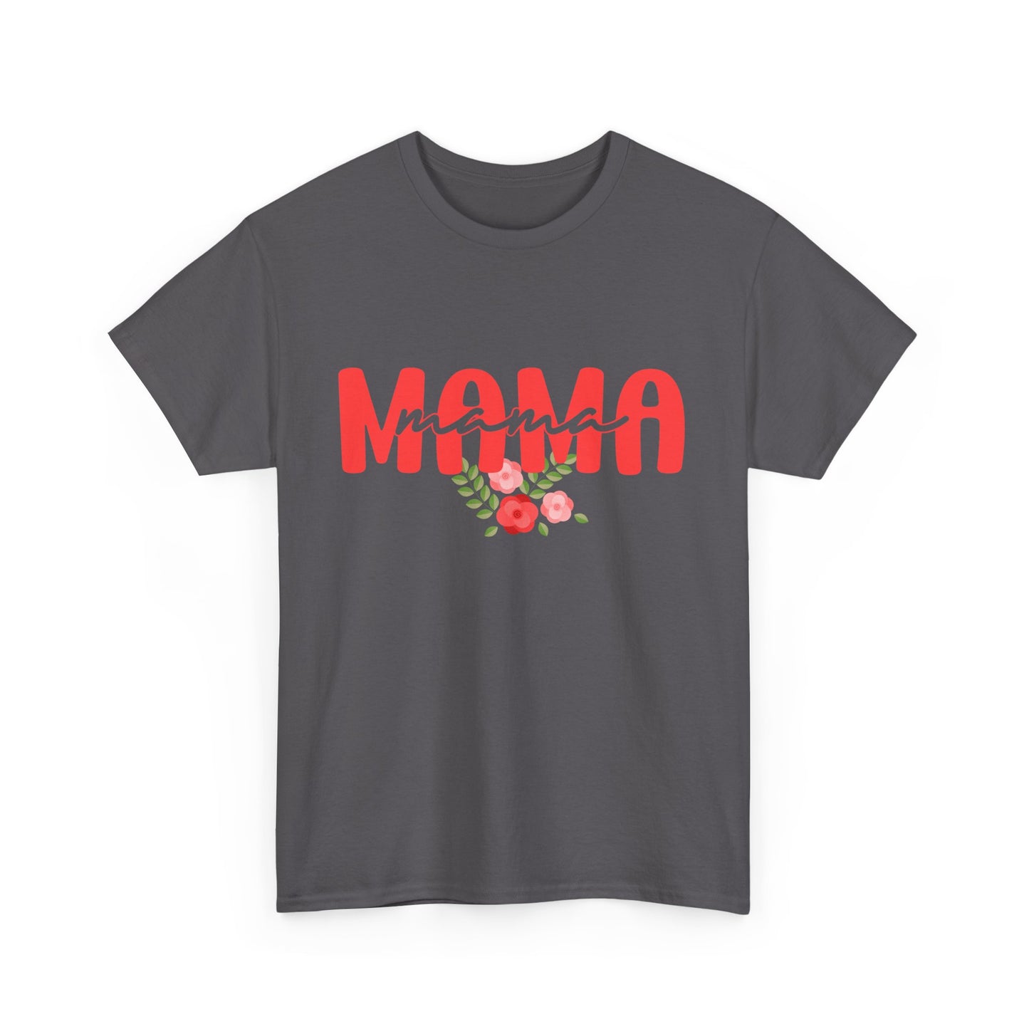 Floral Mama Colorful Unisex Heavy Cotton Tee