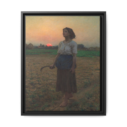 The song of the Lark 1886 - Jules Breton - Matte Canvas, Print (Multi-color)