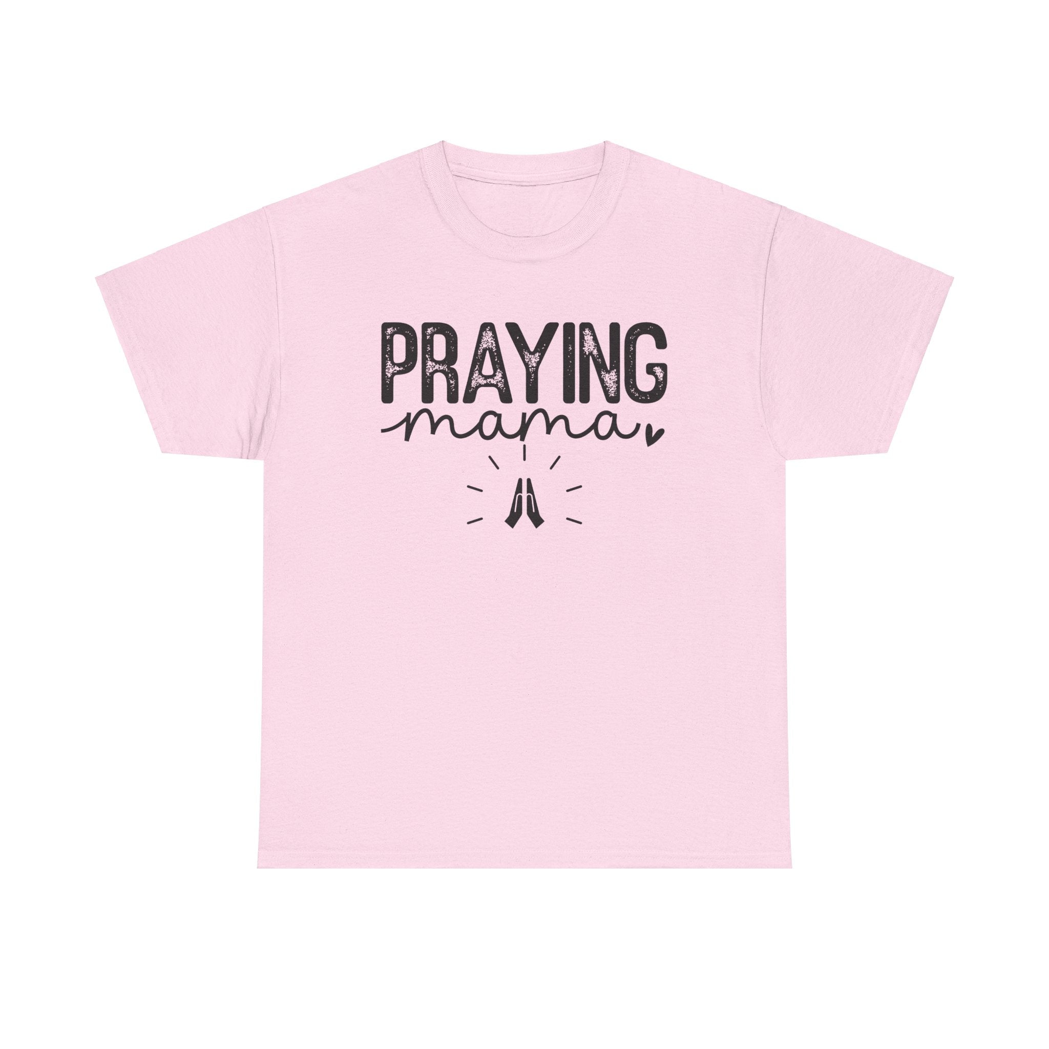 Praying Mama Black Unisex Heavy Cotton Tee - Spruced Roost