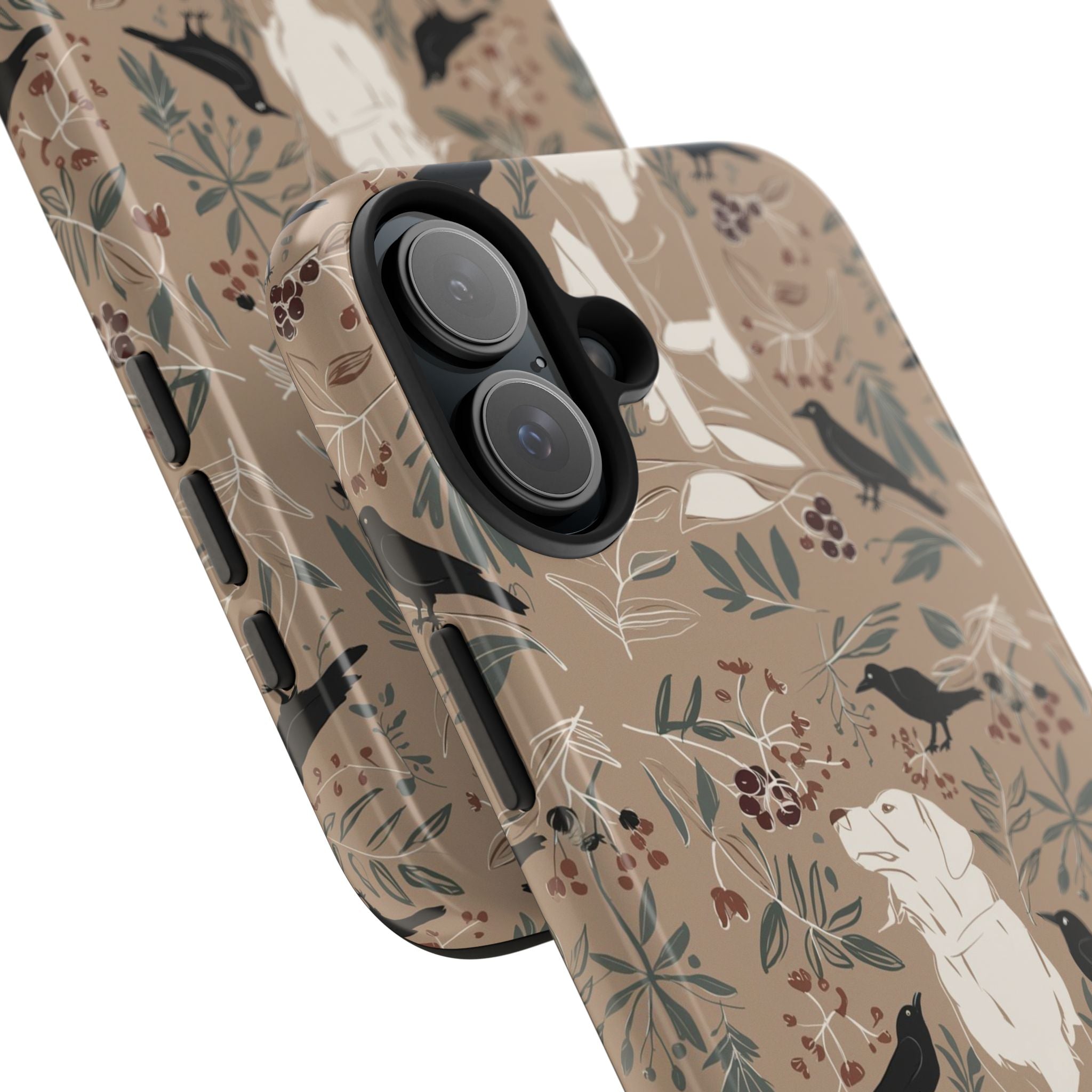Nature's Dog Walk - Tough Case for iPhone 14, 15, 16 - Spruced Roost