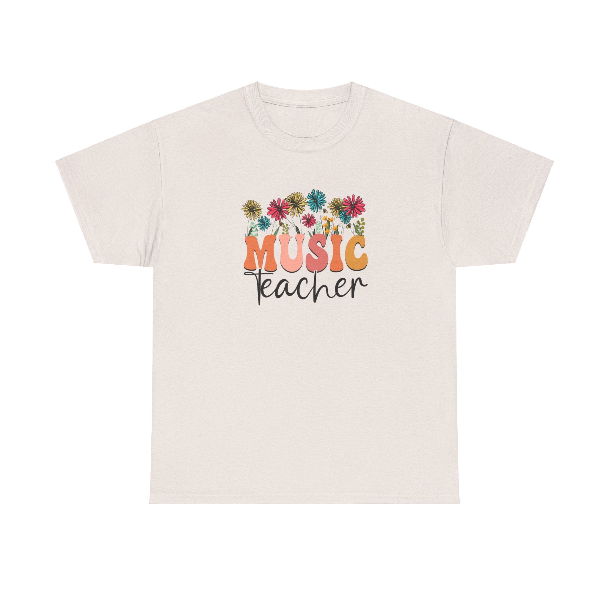 Music Teacher - Unisex Heavy Cotton Tee - Spruced Roost