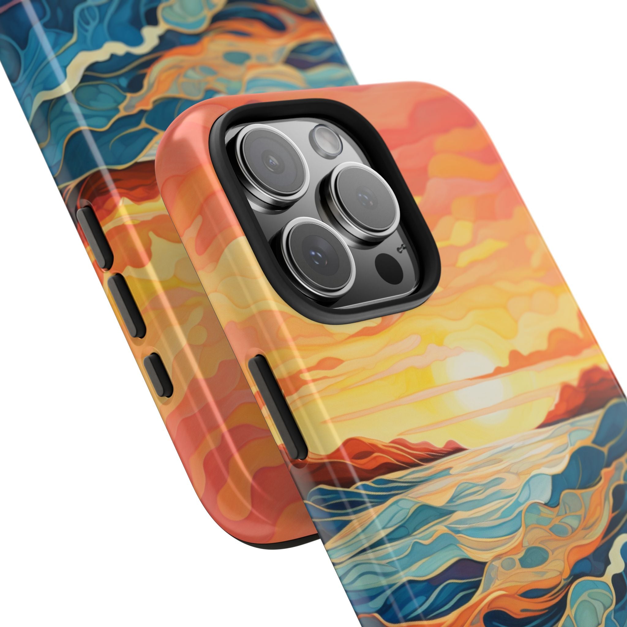 Sunset Swell - Tough Case for iPhone 14, 15, 16