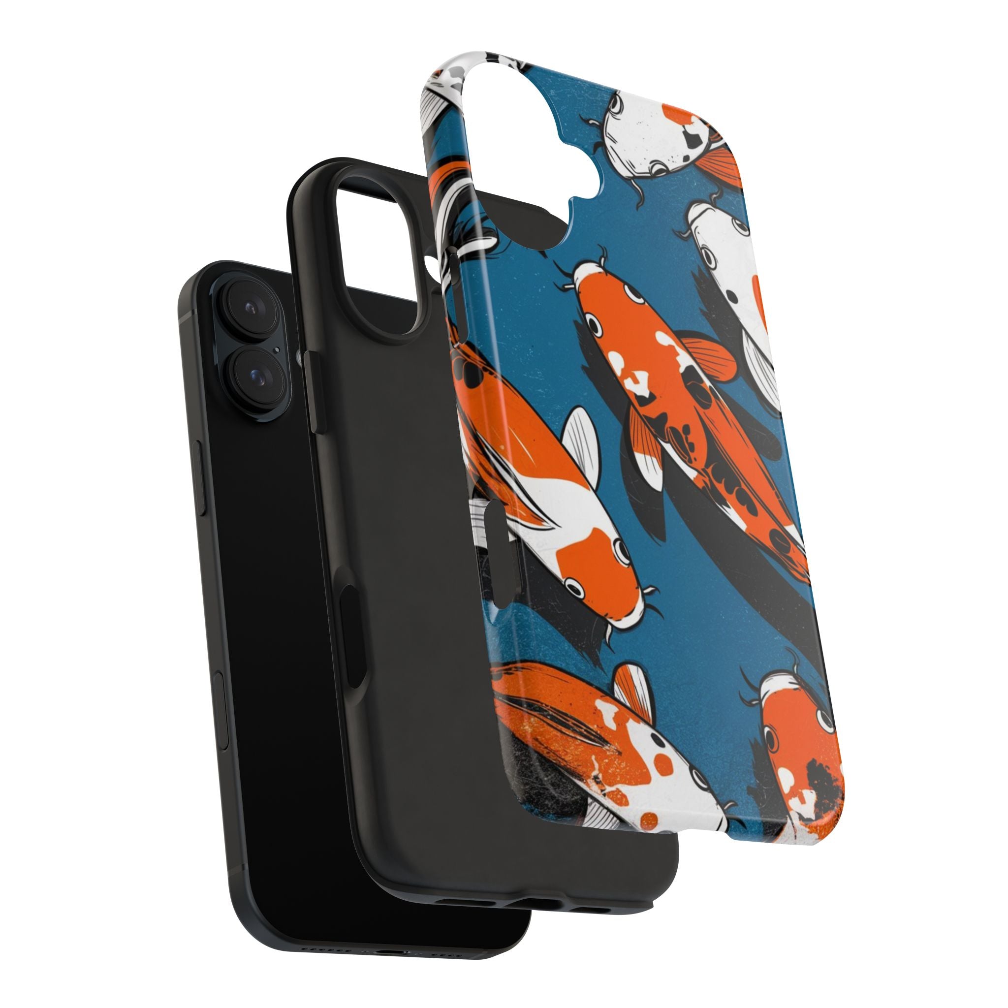 Koi Pond - Tough Case for iPhone 14, 15, 16 - Spruced Roost