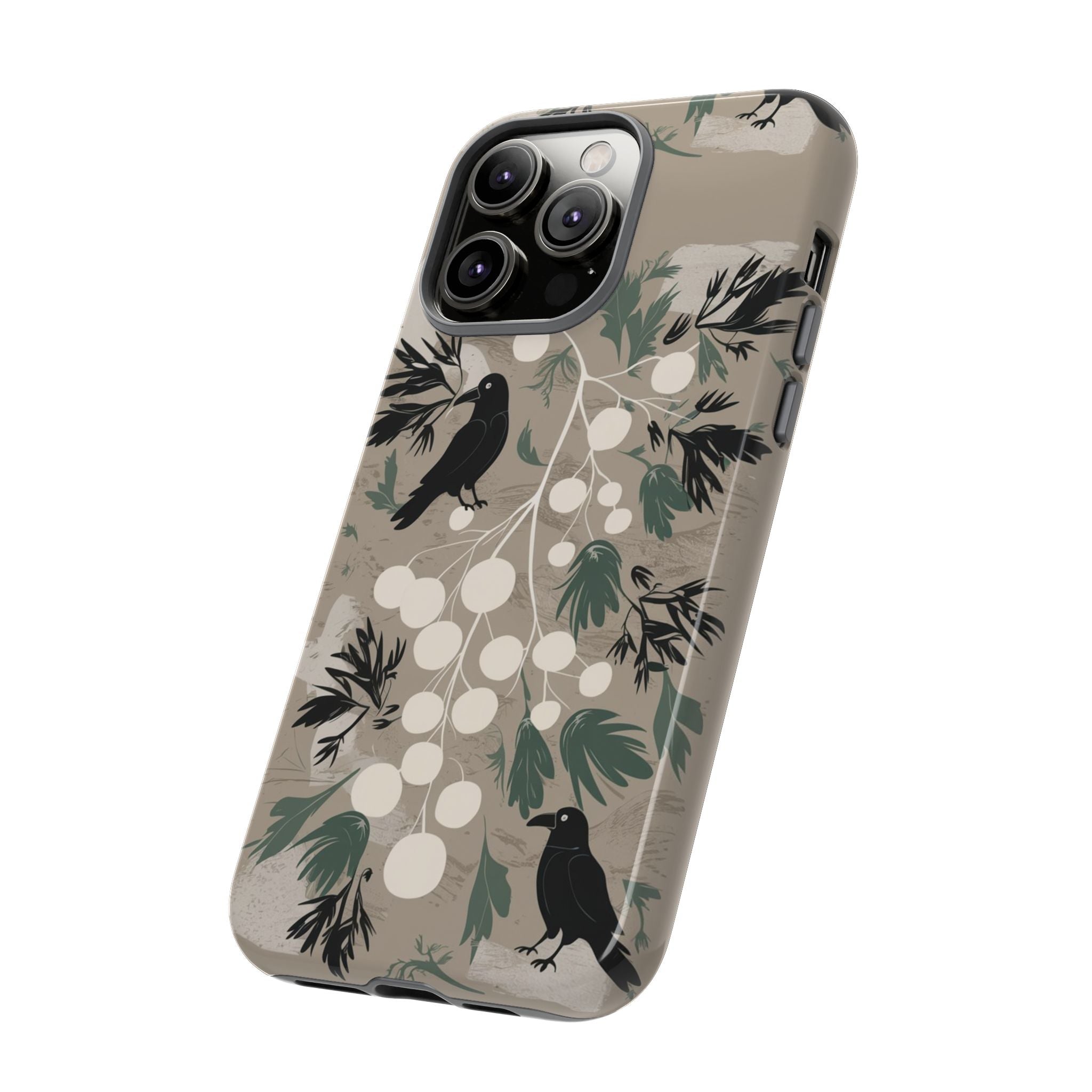 Crows and Berries - Tough Case for iPhone 14, 15, 16