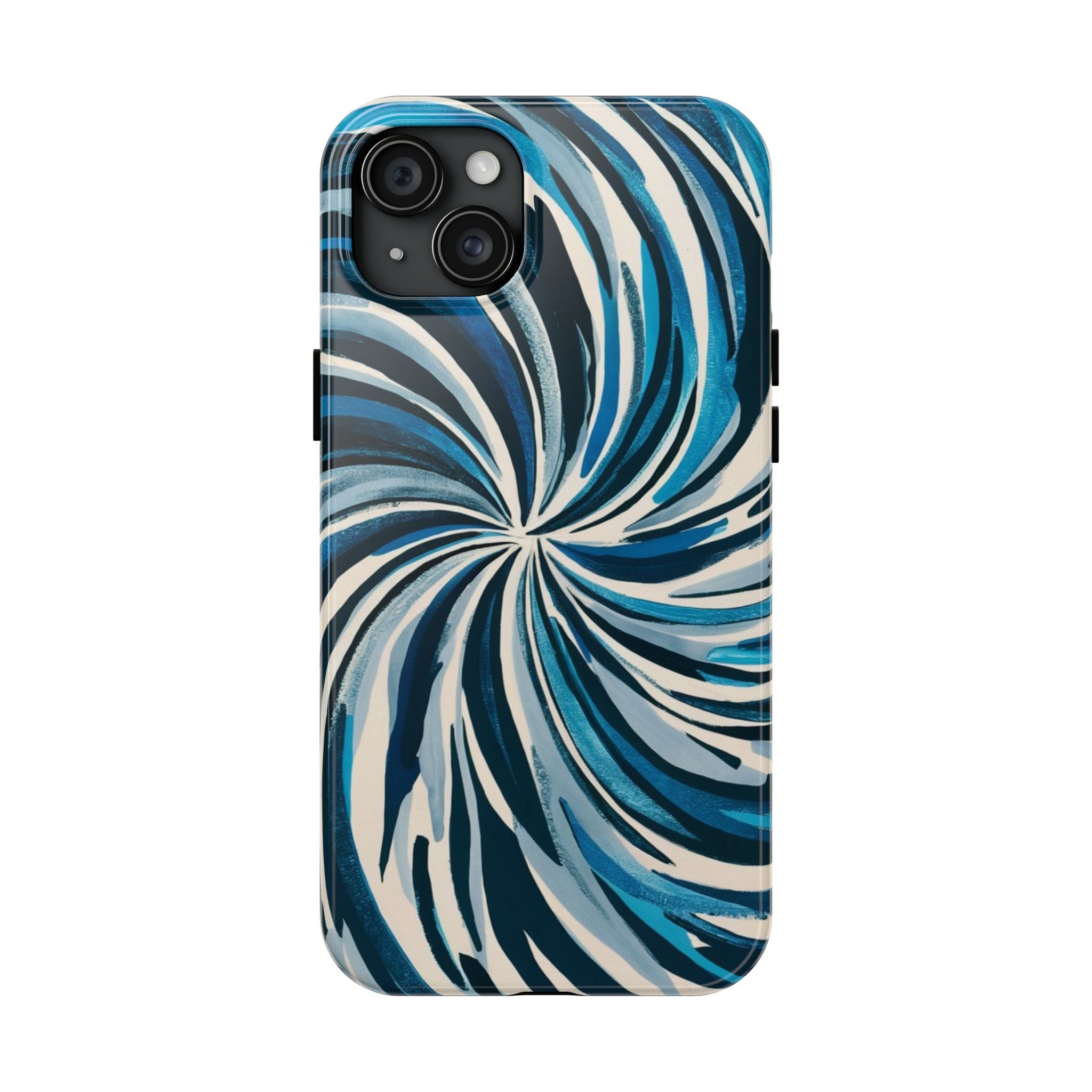 Whirpool - Tough Case for iPhone 14, 15, 16 - Spruced Roost