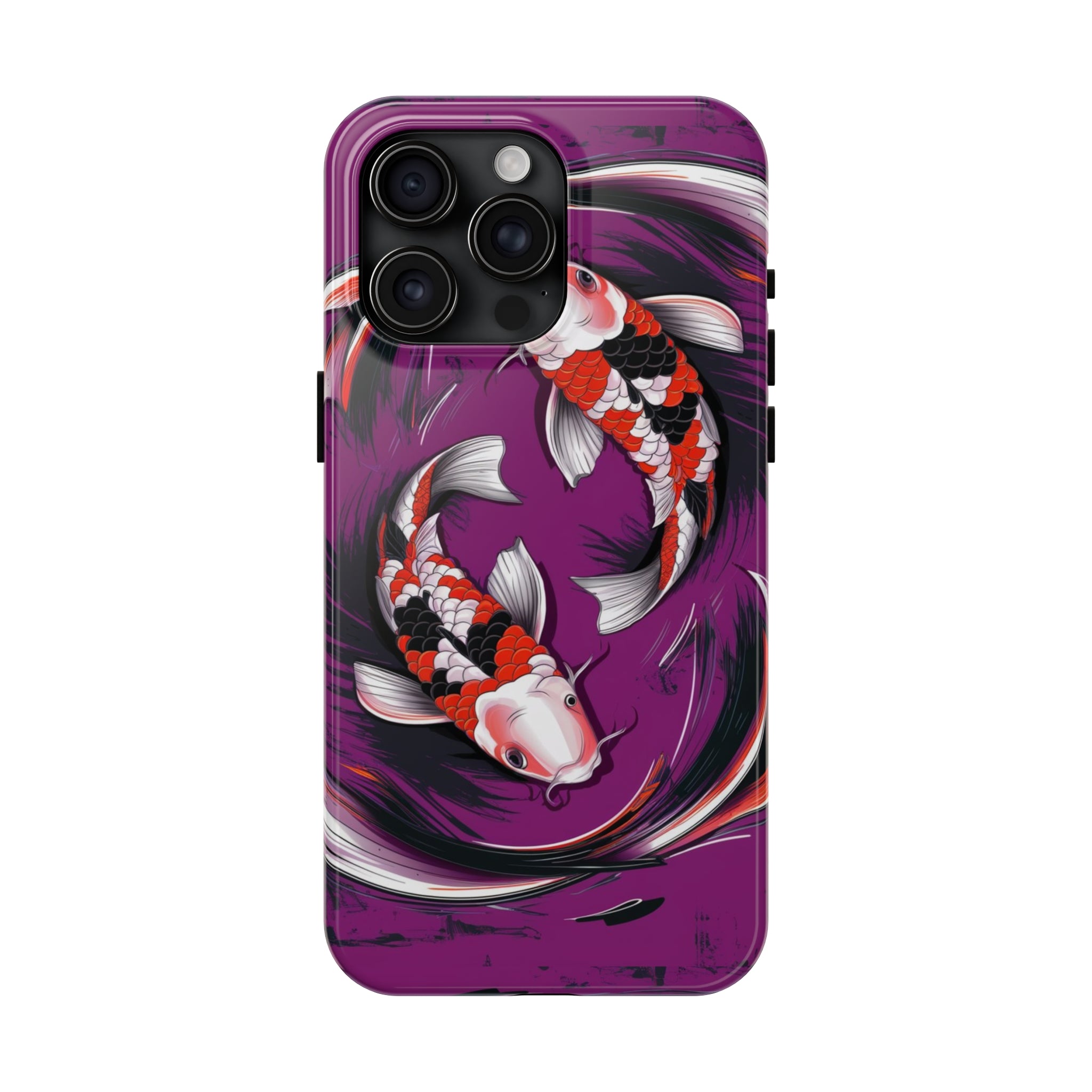 Koi's Pond Circles - Tough Phone Cases