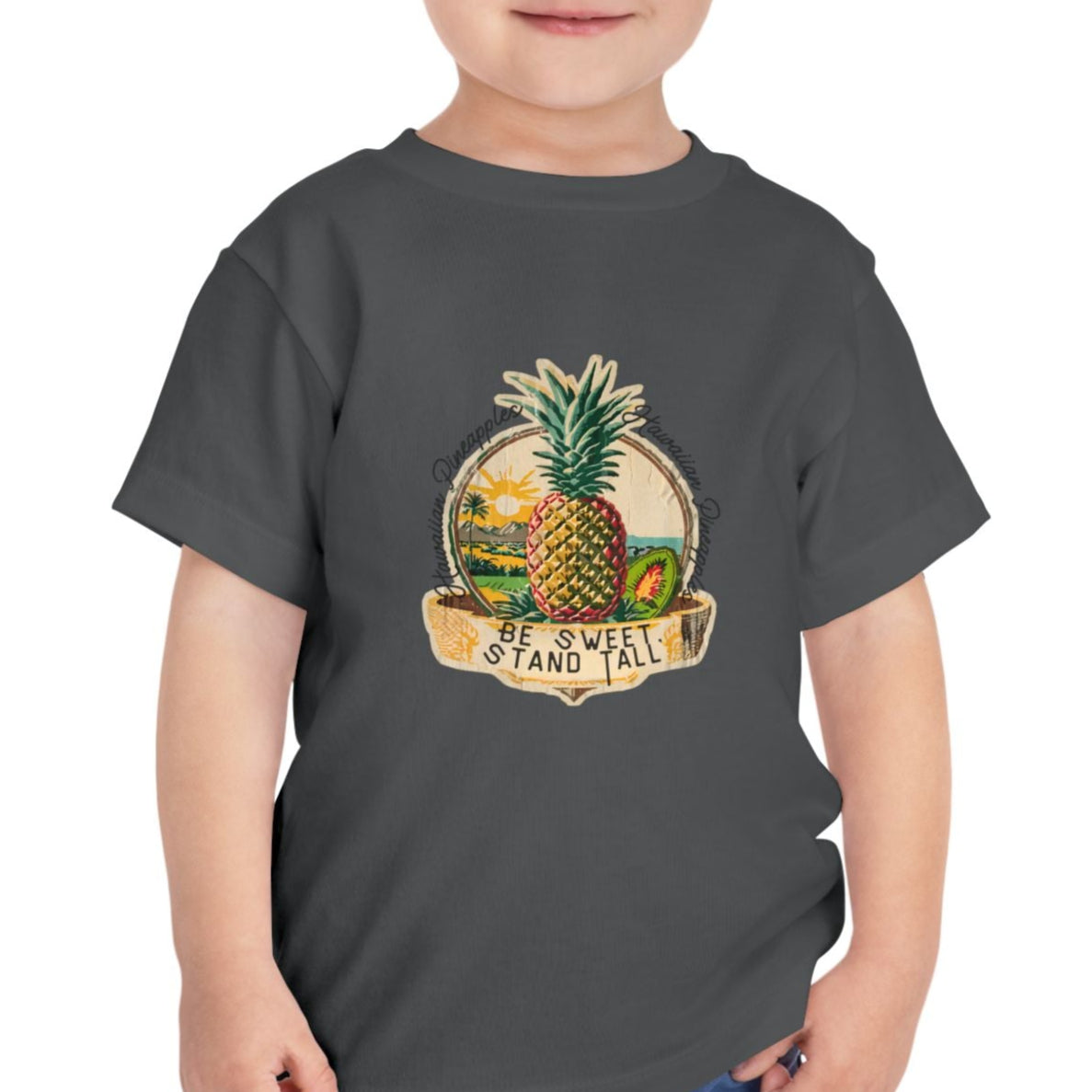 Hawaiian Pineapple Stay Sweet, Stand Tall - Kids' T-Shirt - 2T, 3T, 4T, 5T