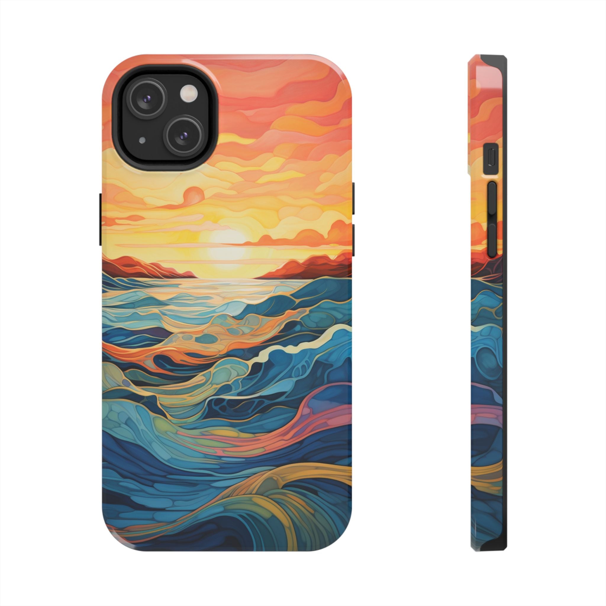 Sunset Swell - Tough Case for iPhone 14, 15, 16