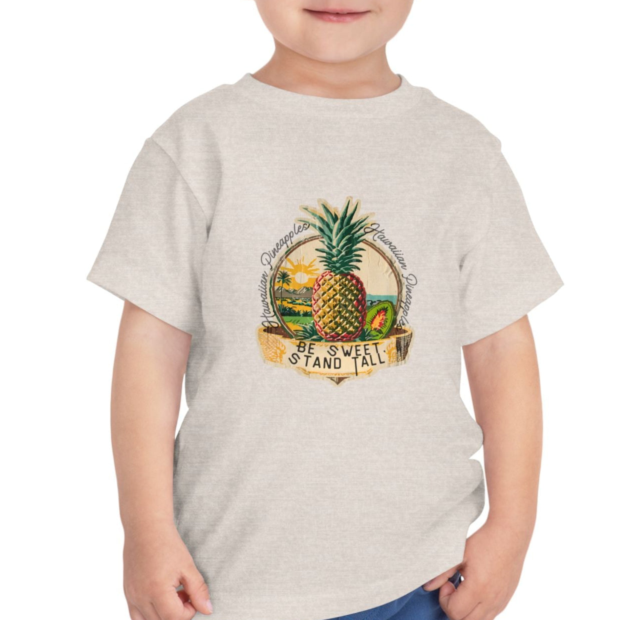 Hawaiian Pineapple Stay Sweet, Stand Tall - Kids' T-Shirt - 2T, 3T, 4T, 5T