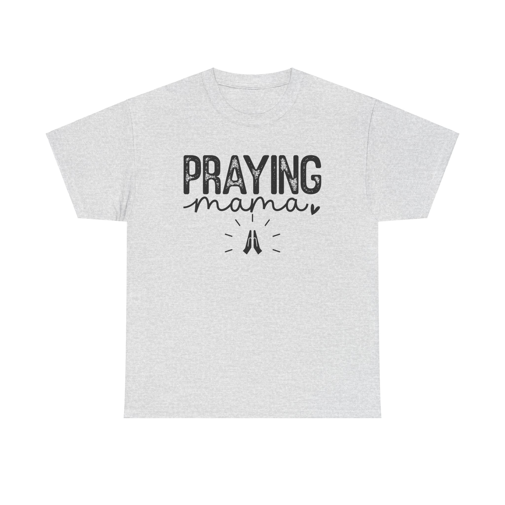 Praying Mama Black Unisex Heavy Cotton Tee - Spruced Roost