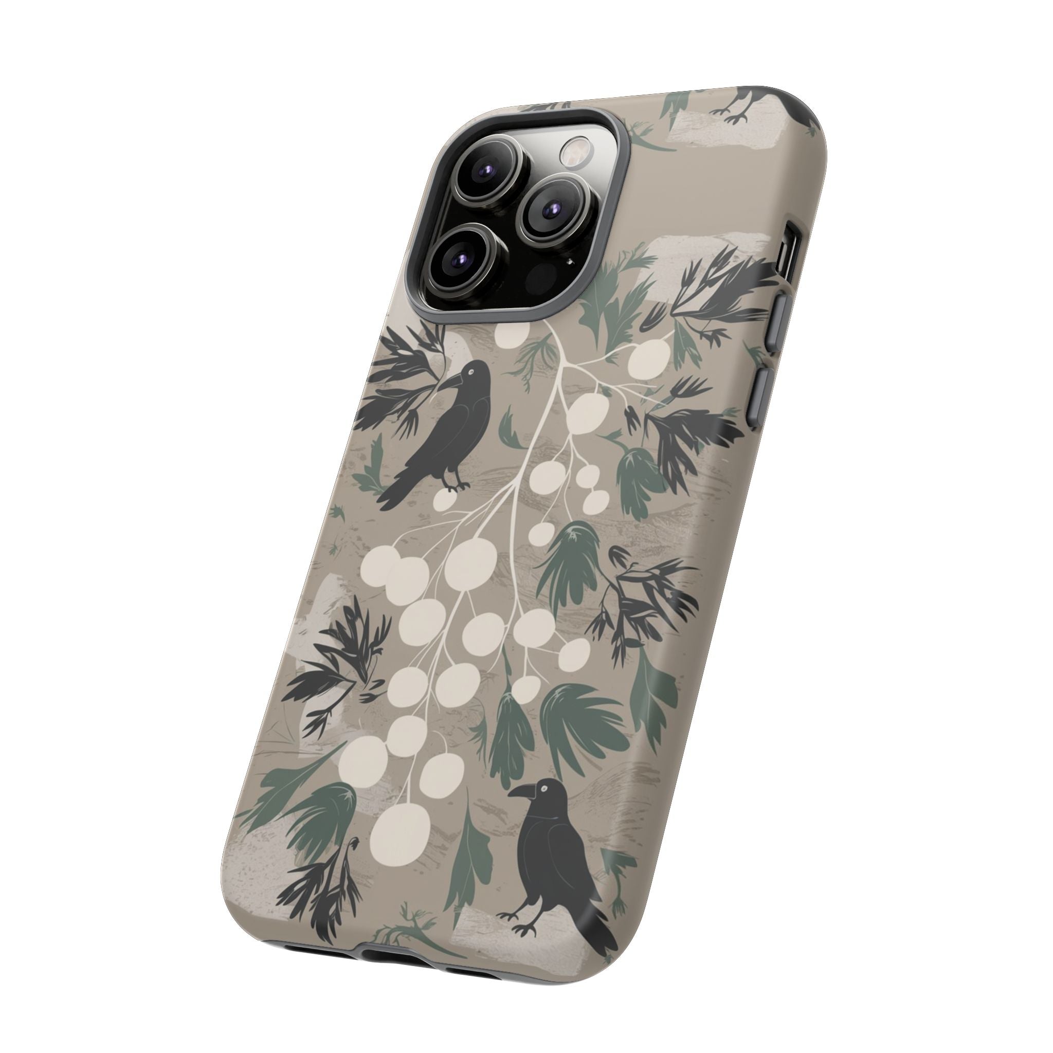 Crows and Berries - Tough Case for iPhone 14, 15, 16