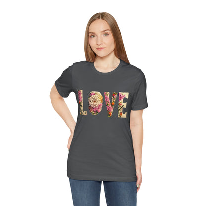 LOVE - Unisex Jersey Short Sleeve Tee - S-3XL