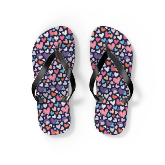 Up-Hearted Flip Flops