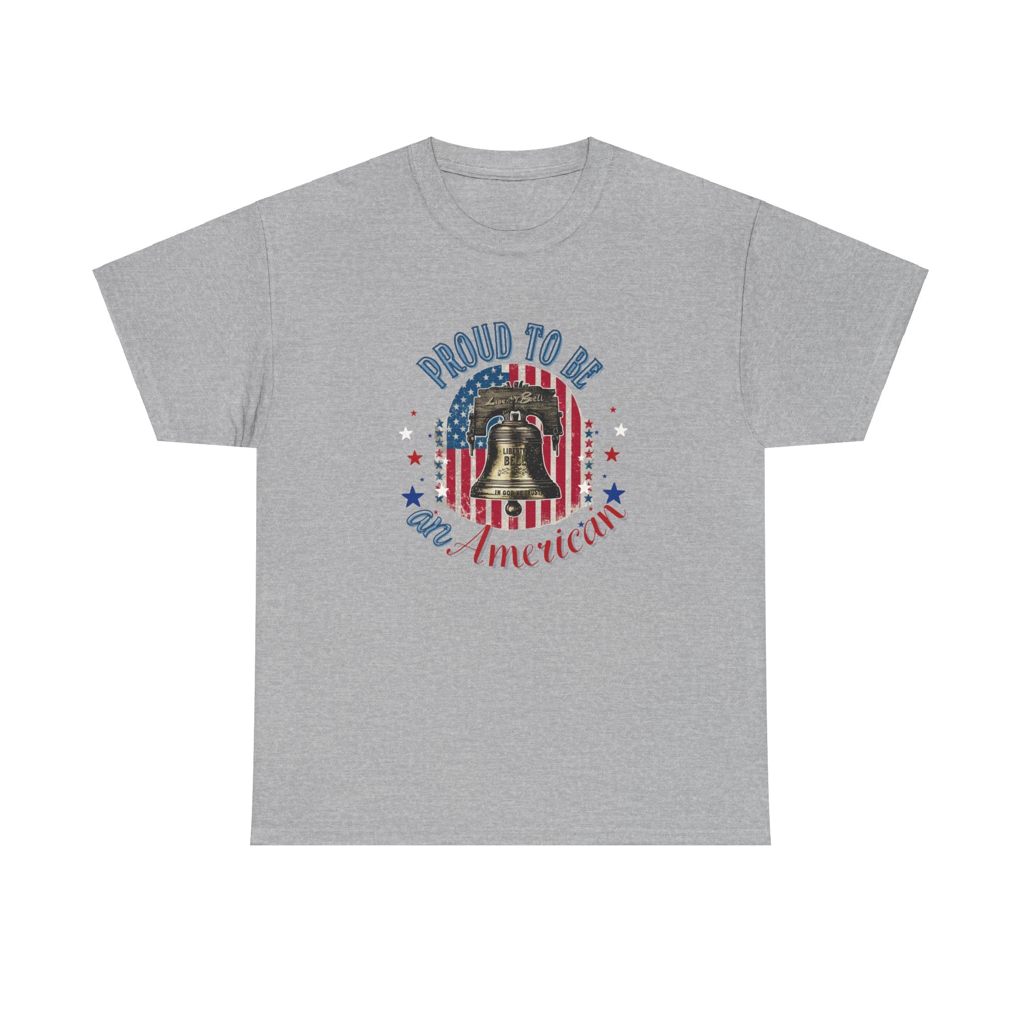 Proud to be an American - Unisex Heavy Cotton Tee