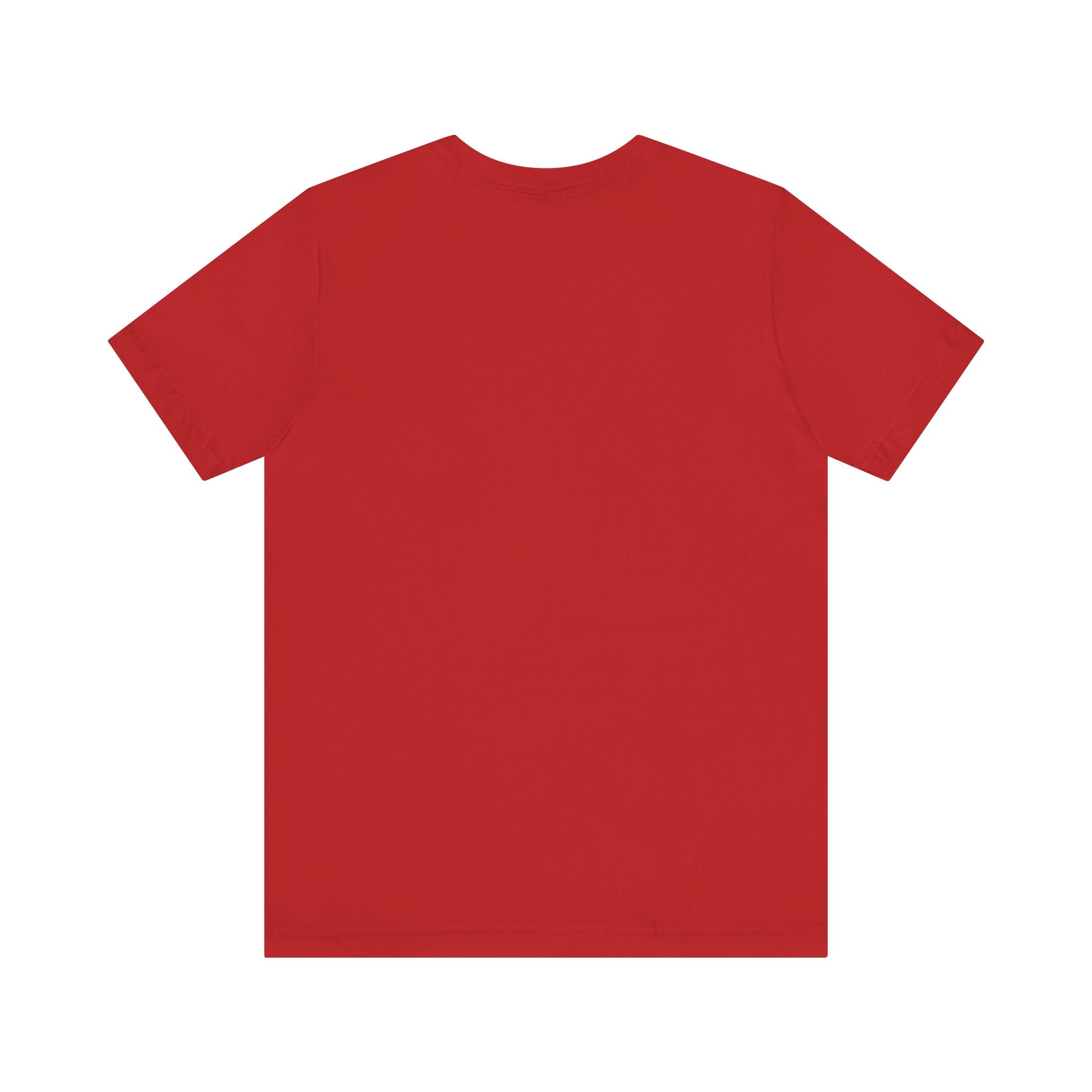 Base of Hearts Unisex Jersey Short Sleeve Tee - Red