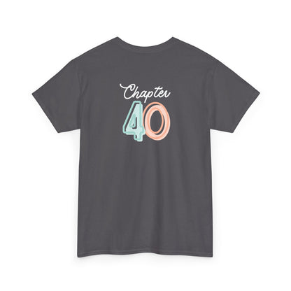 40th Birthday - Unisex Heavy Cotton Tee