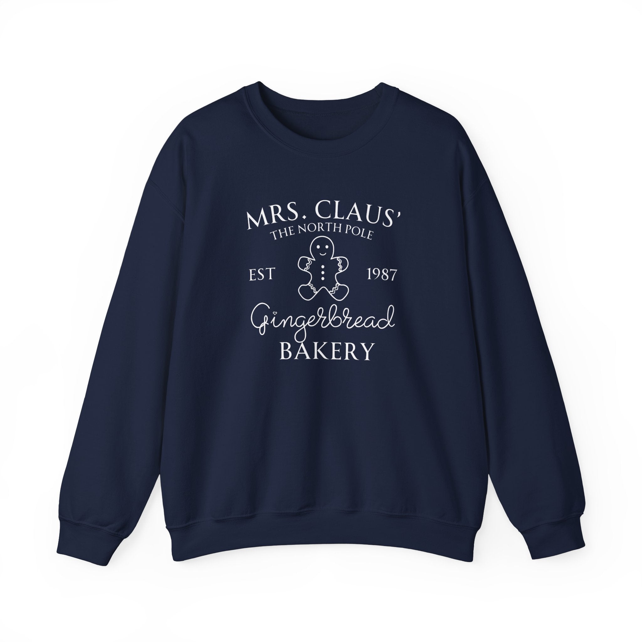 Mrs. Claus' Gingerbread Bakery - Unisex Heavy Blend™ Crewneck Sweatshirt