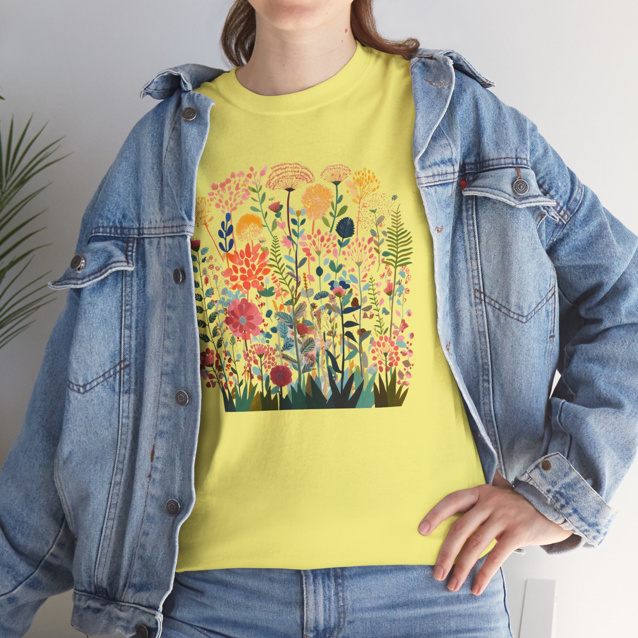 Bloomin' Wildflowers Heavy Cotton Tee -  Spring Celebrations