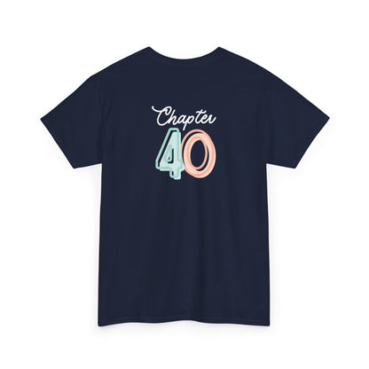 40th Birthday - Unisex Heavy Cotton Tee