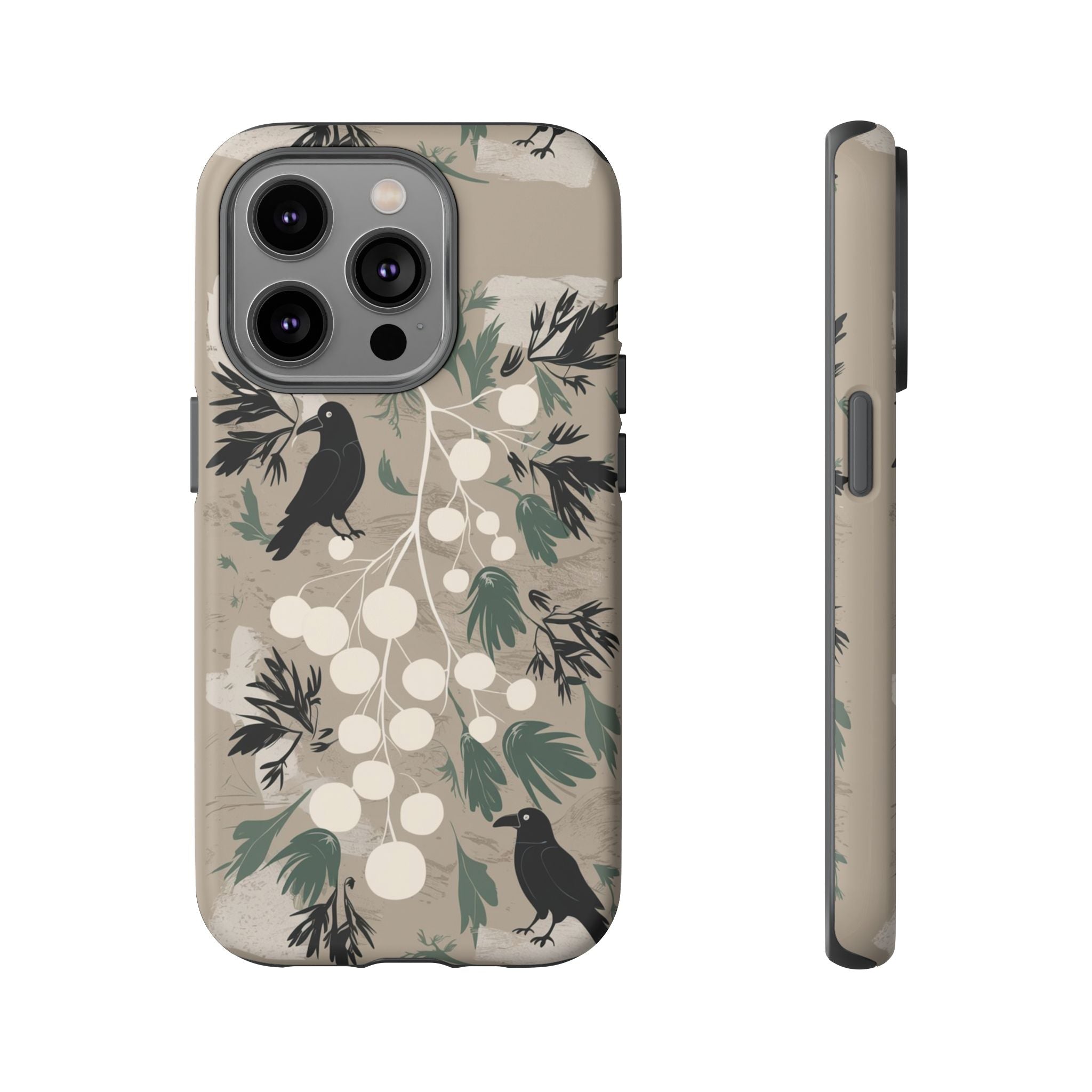 Crows and Berries - Tough Case for iPhone 14, 15, 16