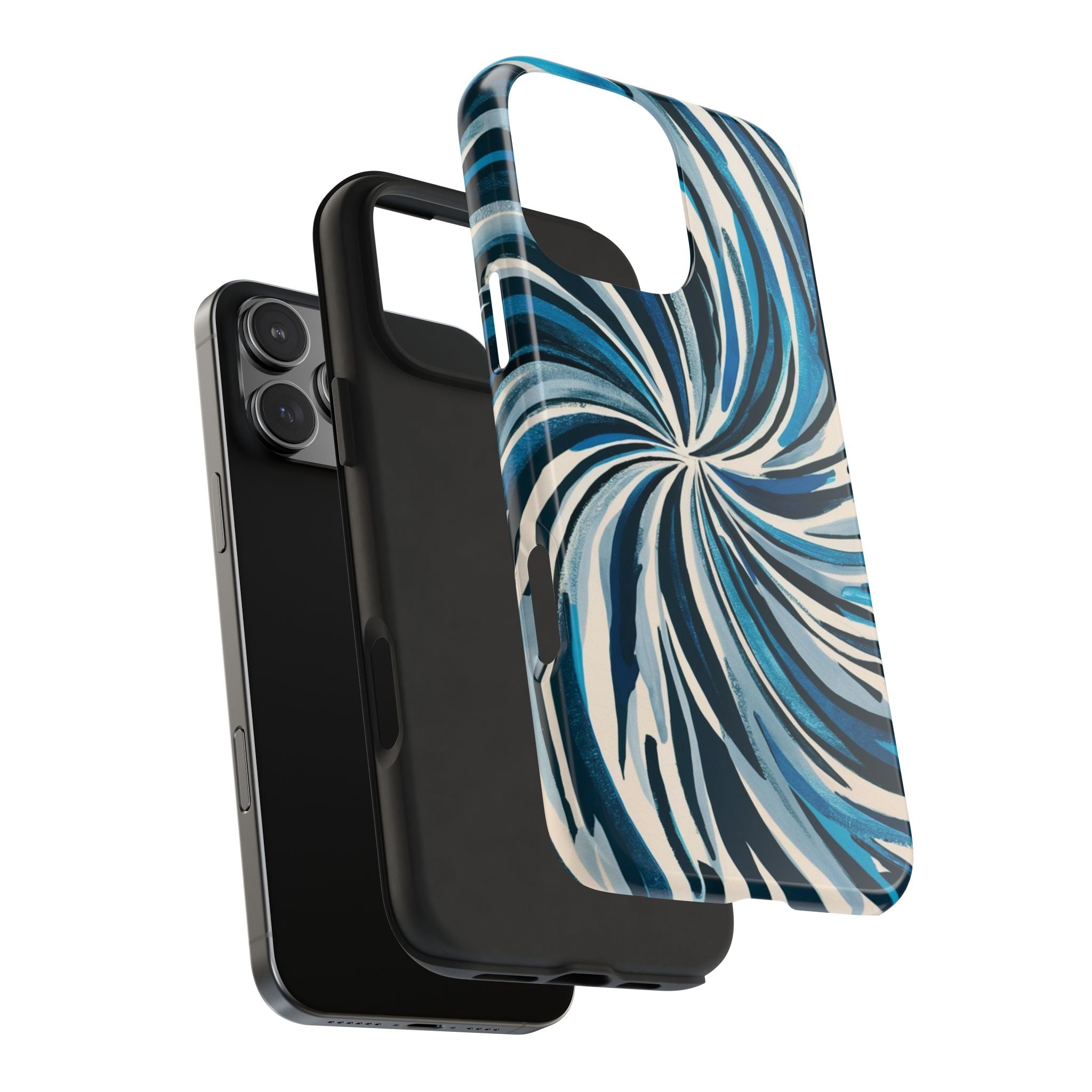 Whirpool - Tough Case for iPhone 14, 15, 16 - Spruced Roost