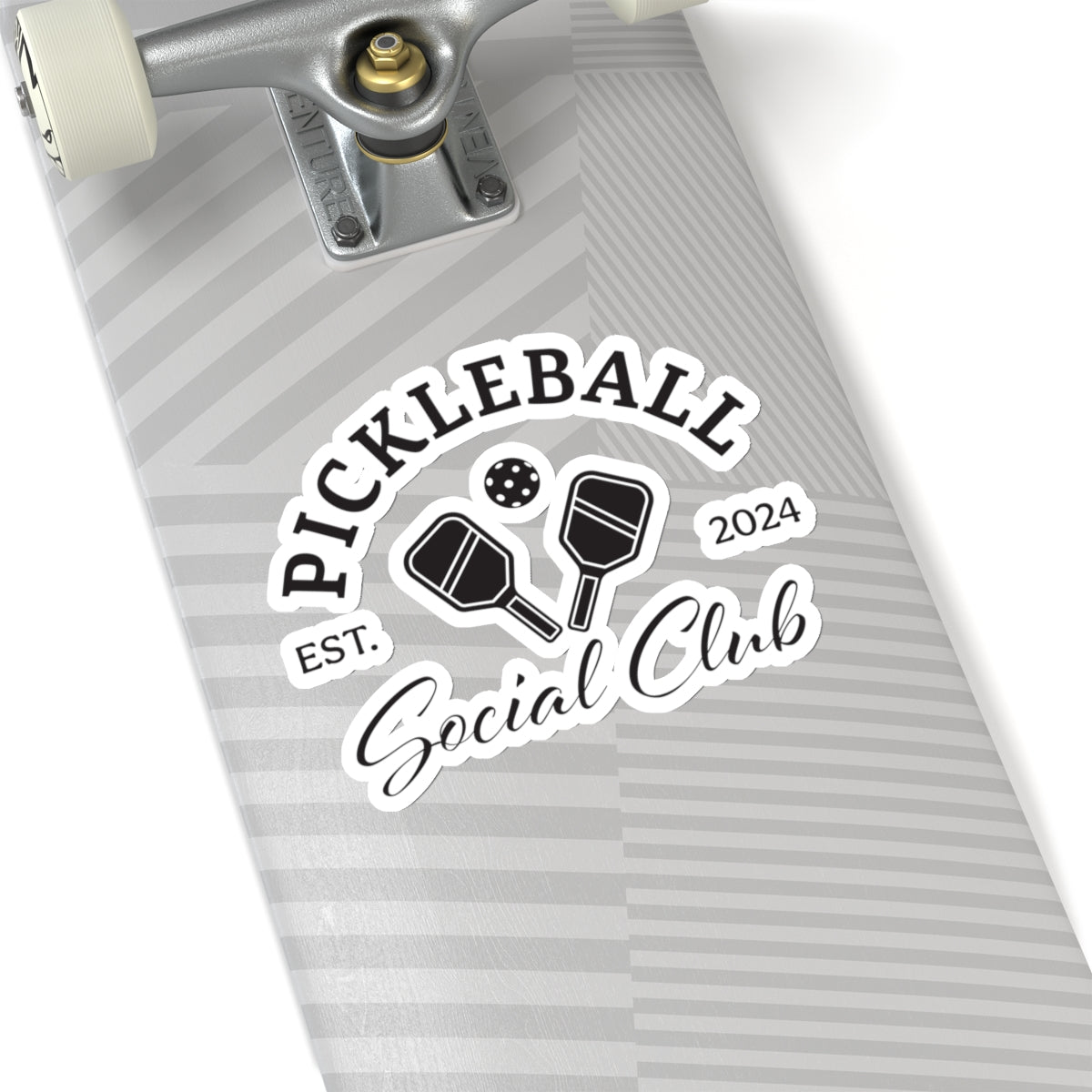 Pickleball Social Club Kiss-Cut Stickers