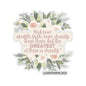 Charity is the Greatest Love - Bible 1 Corinthians 13:13 Kiss-Cut Stickers