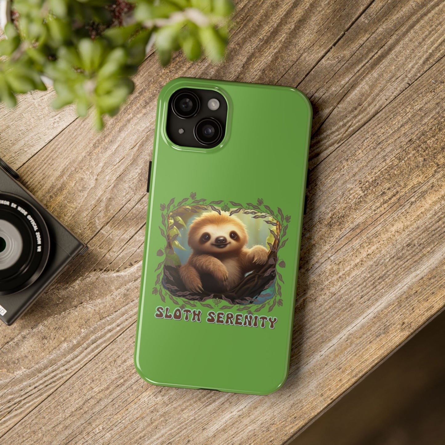 Sloth Serenity - Tough Case for iPhone 14, 15, 16