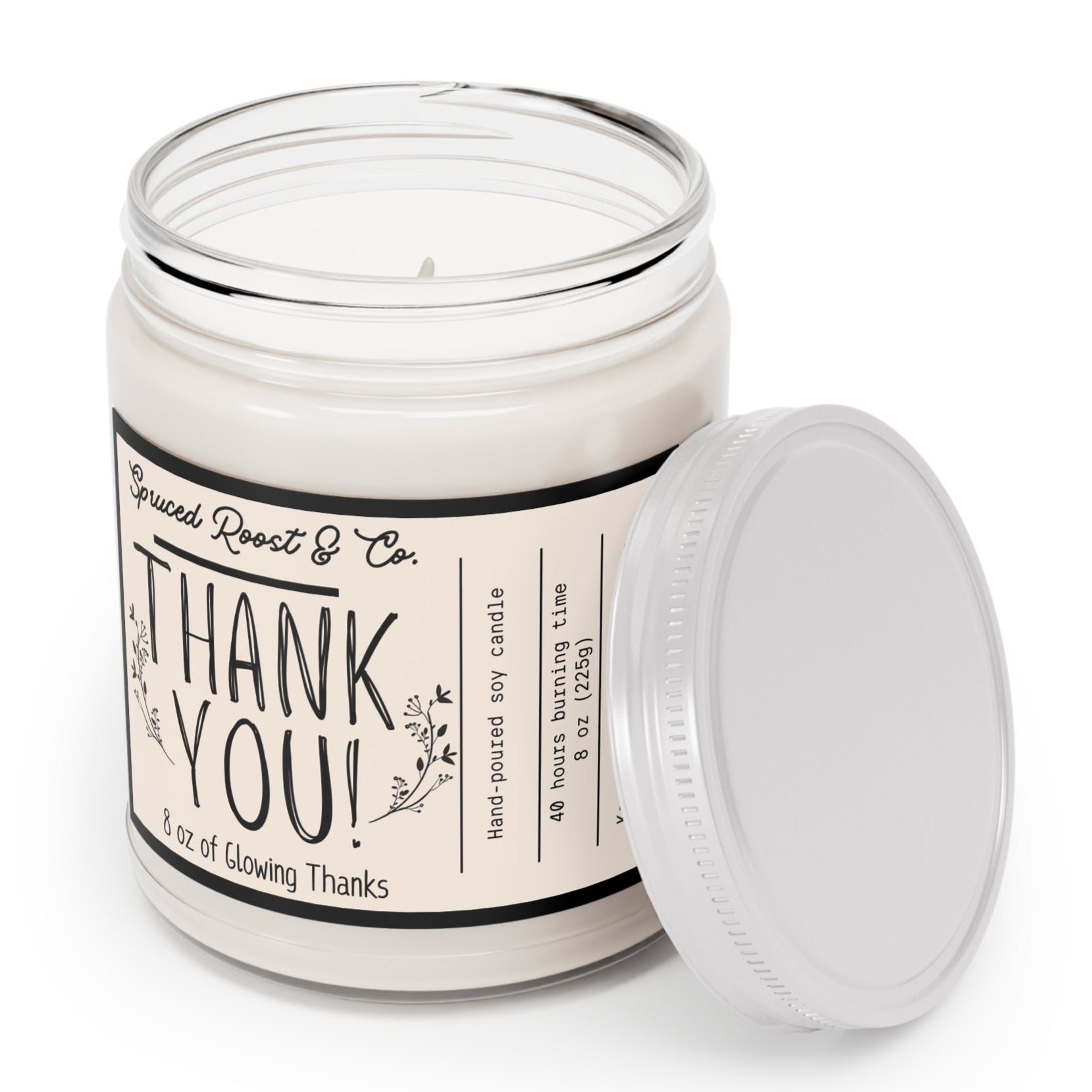 Thank You Scented Candles, 9oz