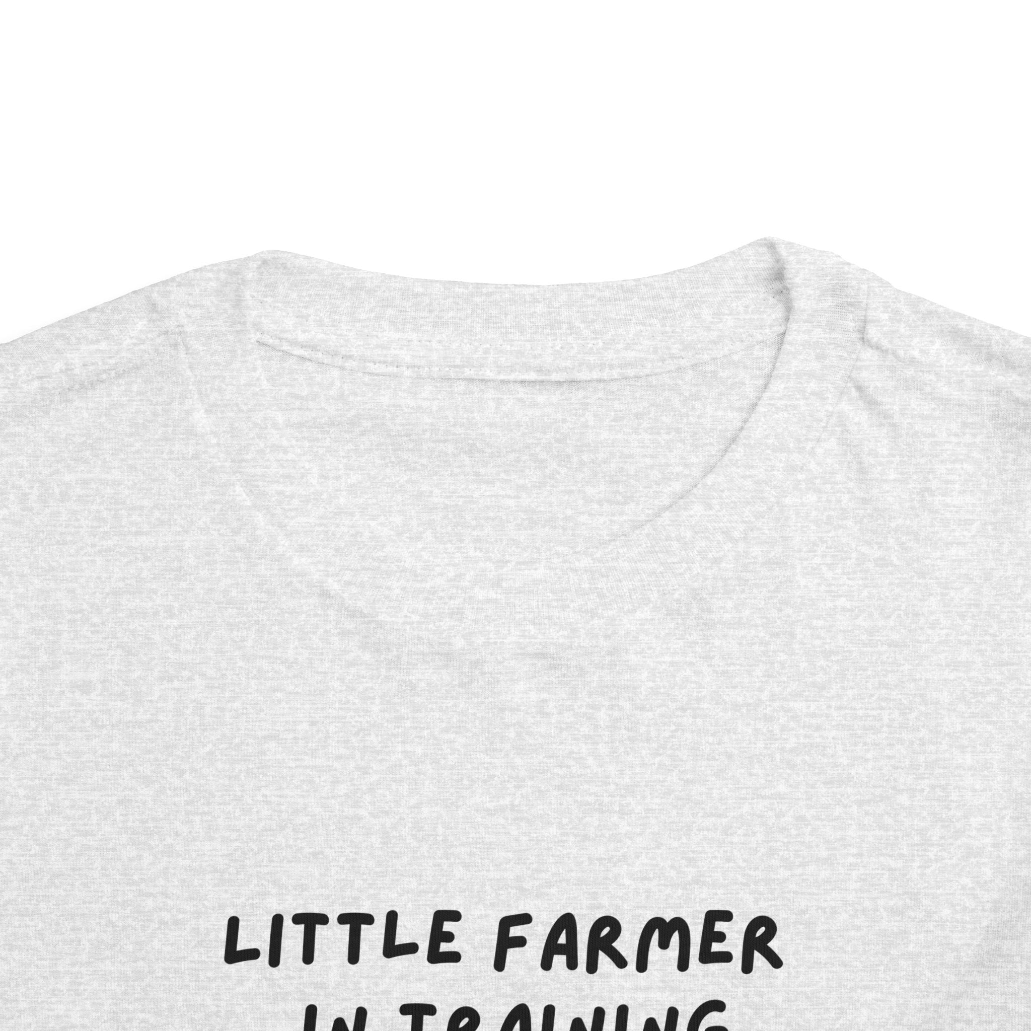 Little Farmer in Training - Red Tractor - Kids' T-Shirt - 2T, 3T, 4T, 5T - Spruced Roost