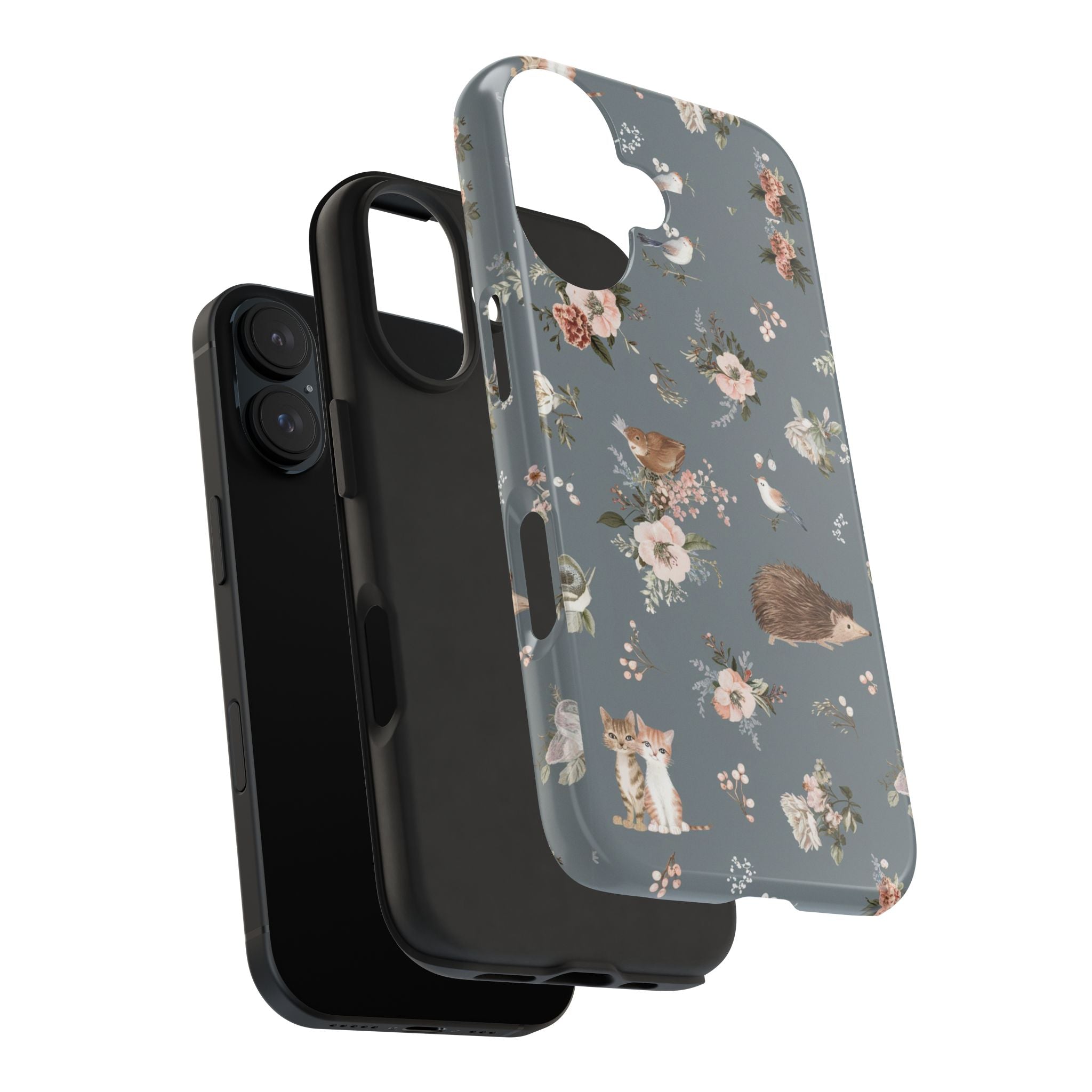 Cat Walk in the Park - Tough Case for iPhone 14, 15, 16 - Spruced Roost