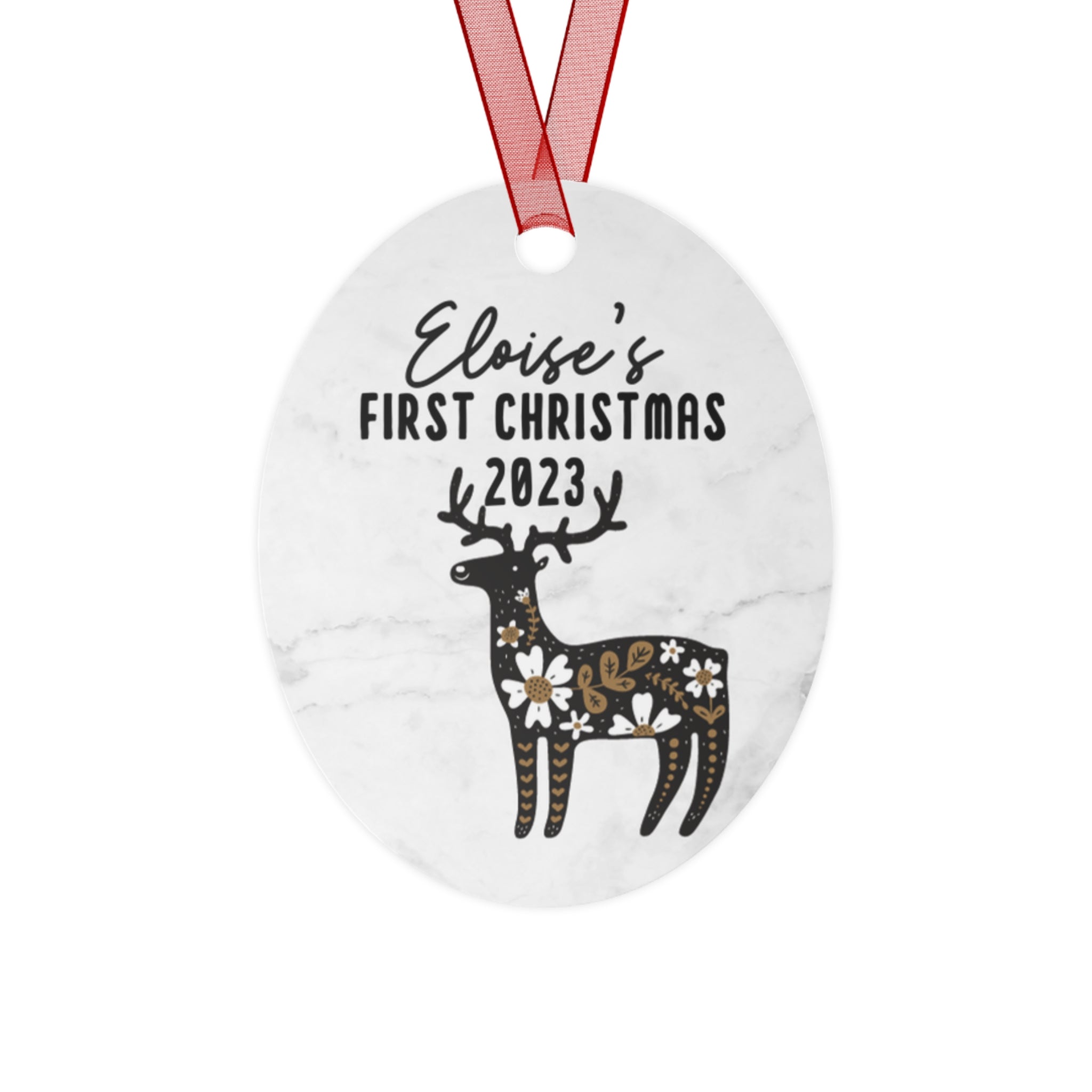 Babies First Christmas - Metal Ornaments