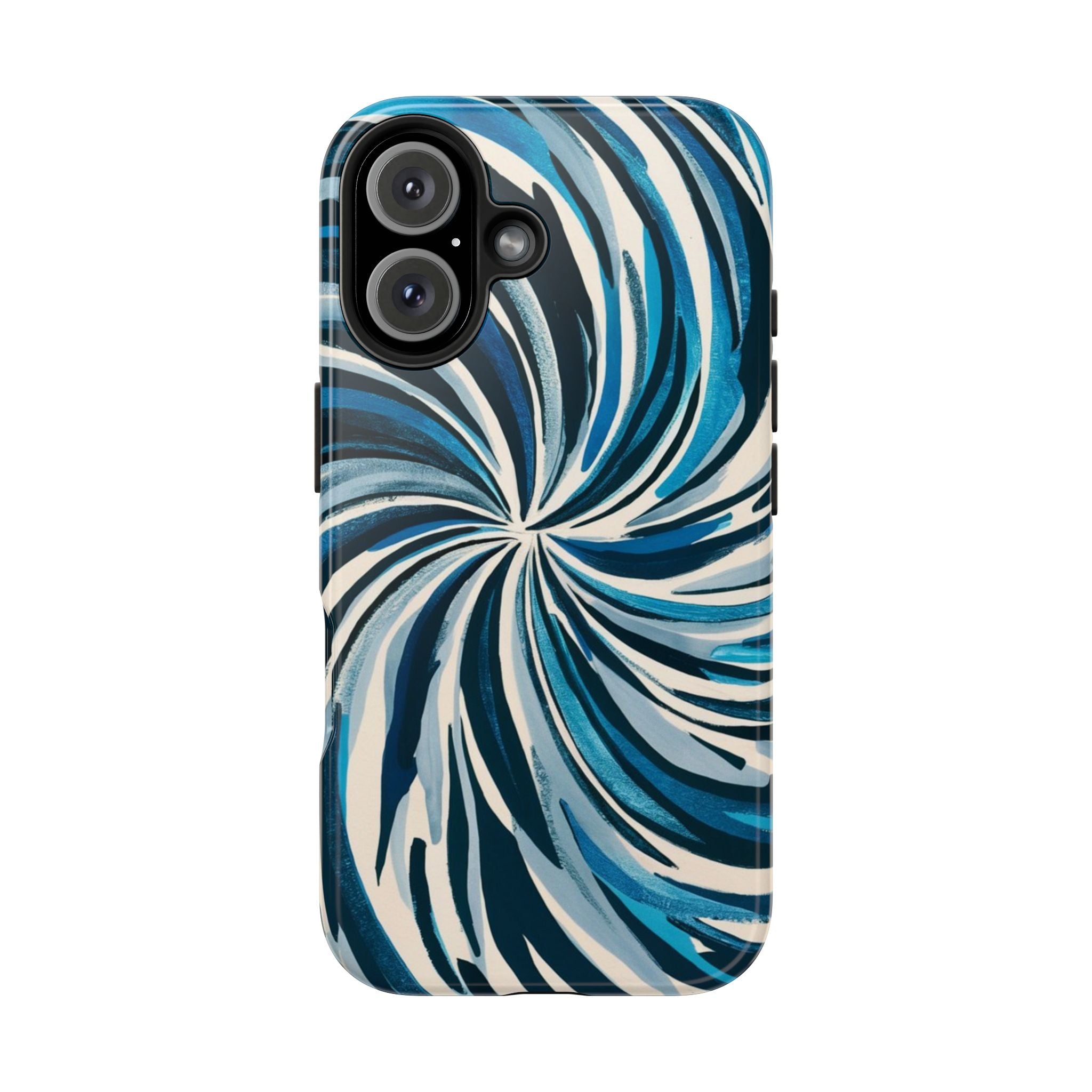 Whirpool - Tough Case for iPhone 14, 15, 16 - Spruced Roost