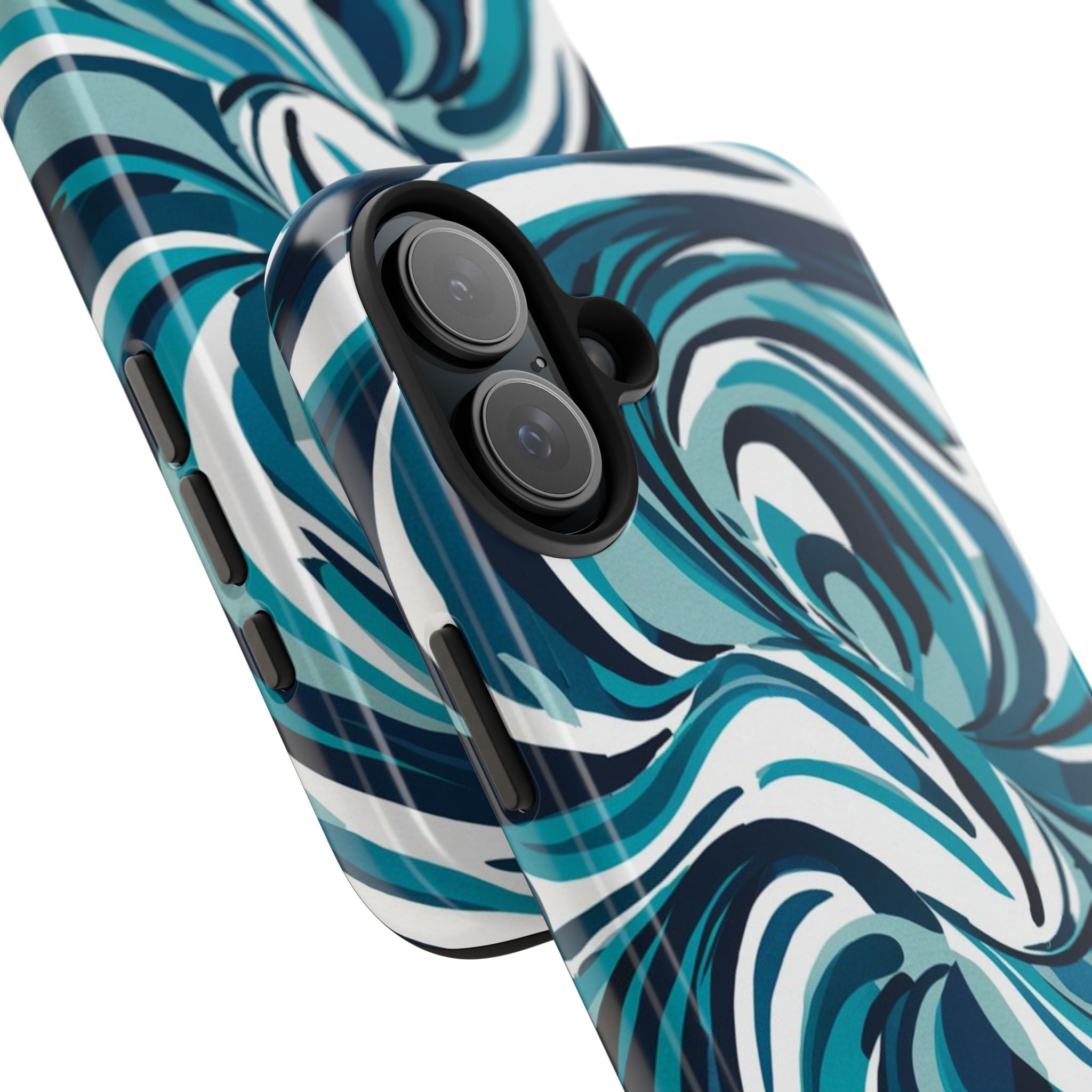 Churning Pacific Seas - Tough Case for iPhone 14, 15, 16