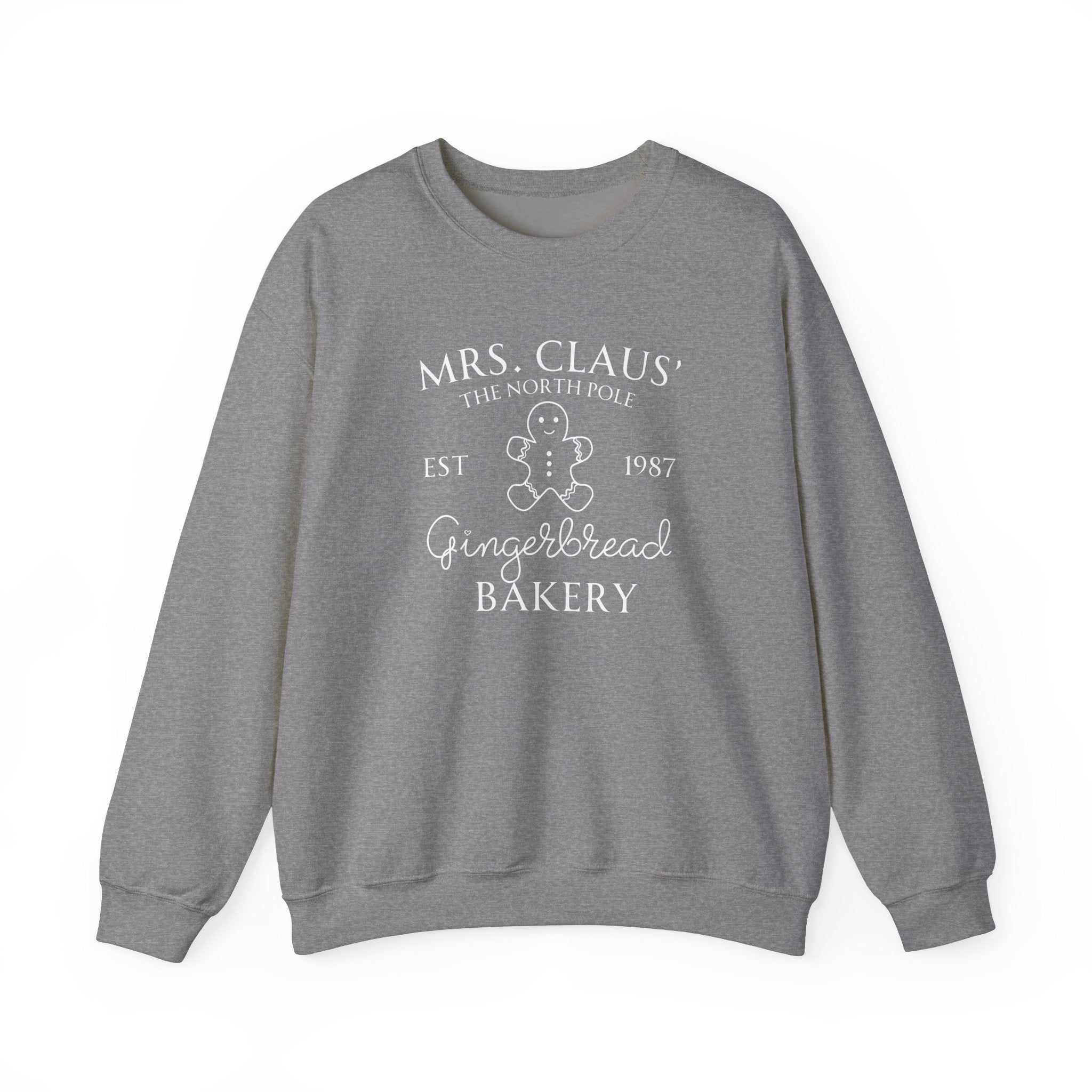 Mrs. Claus' Gingerbread Bakery - Unisex Heavy Blend™ Crewneck Sweatshirt