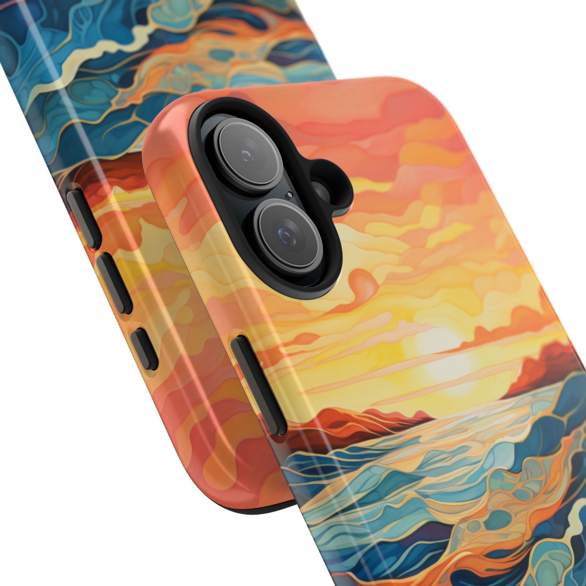 Sunset Swell - Tough Case for iPhone 14, 15, 16