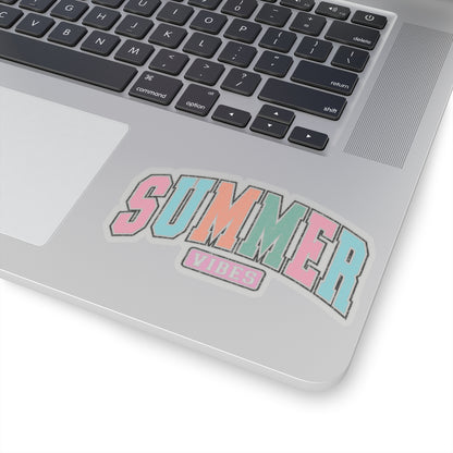 Summer Vibes Vintage Kiss-Cut Stickers