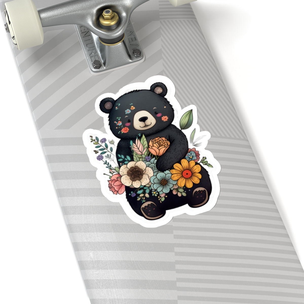 Black Bear Sweetness - Kiss-Cut Stickers