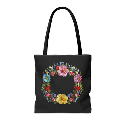 Circle Garden Tote Bag (AOP)