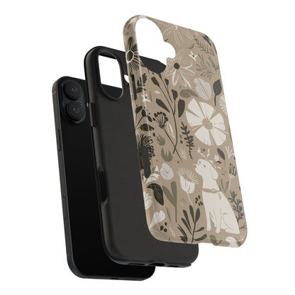 Natural Flower Dog - Tough Case for iPhone 14, 15, 16