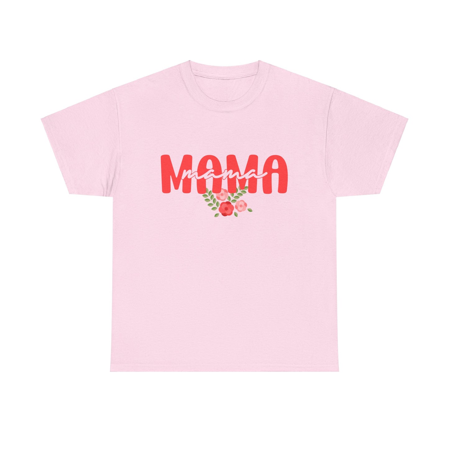 Floral Mama Colorful Unisex Heavy Cotton Tee