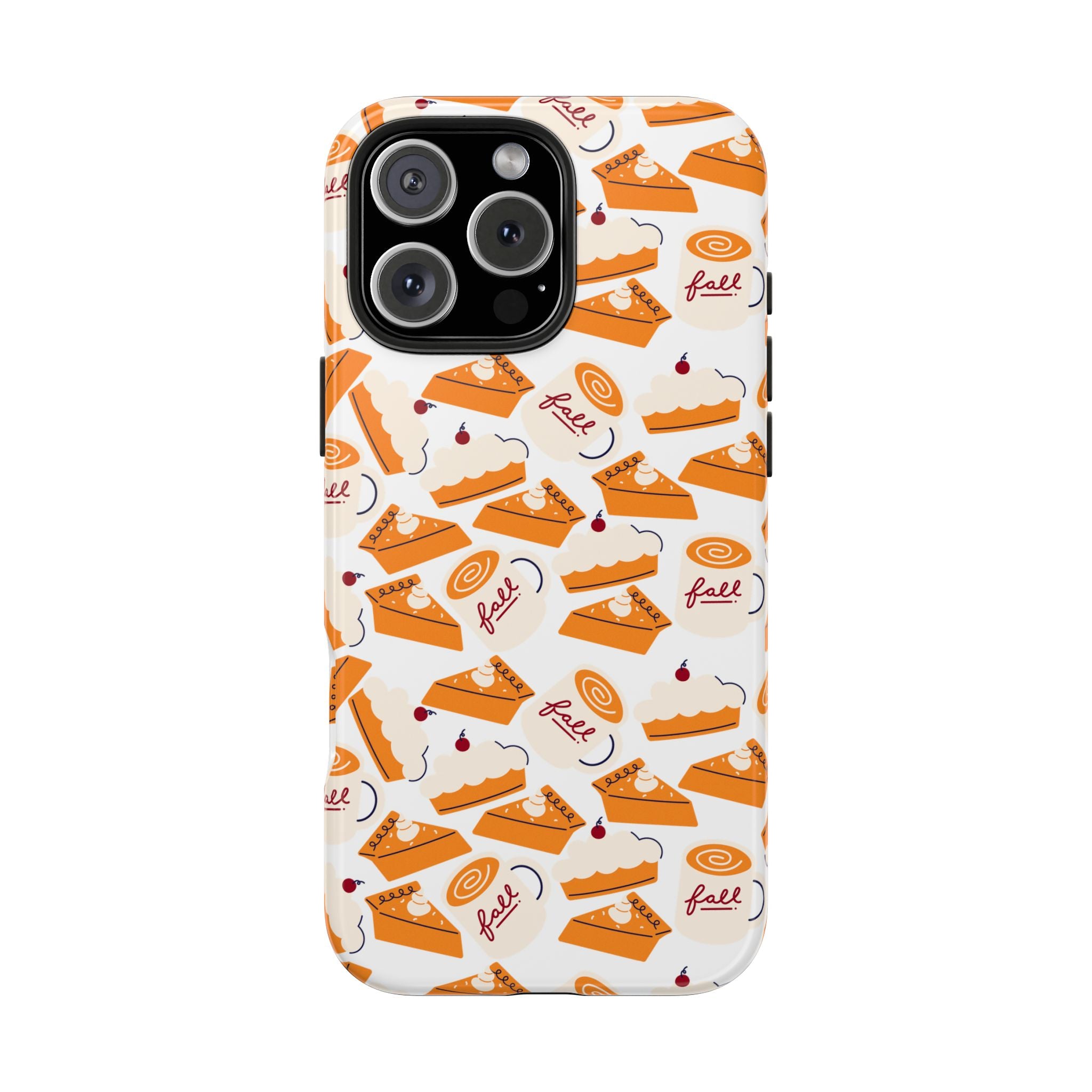 Ode to Pumpkin Pie - Tough Case for iPhone 14, 15, 16