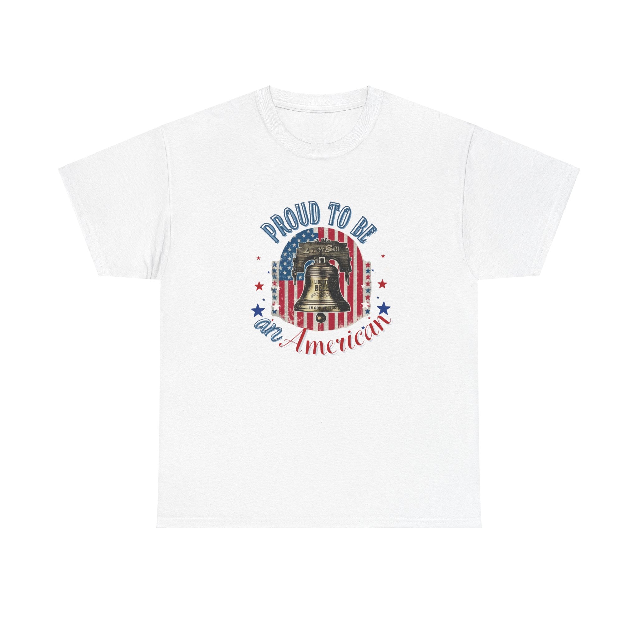 Proud to be an American - Unisex Heavy Cotton Tee