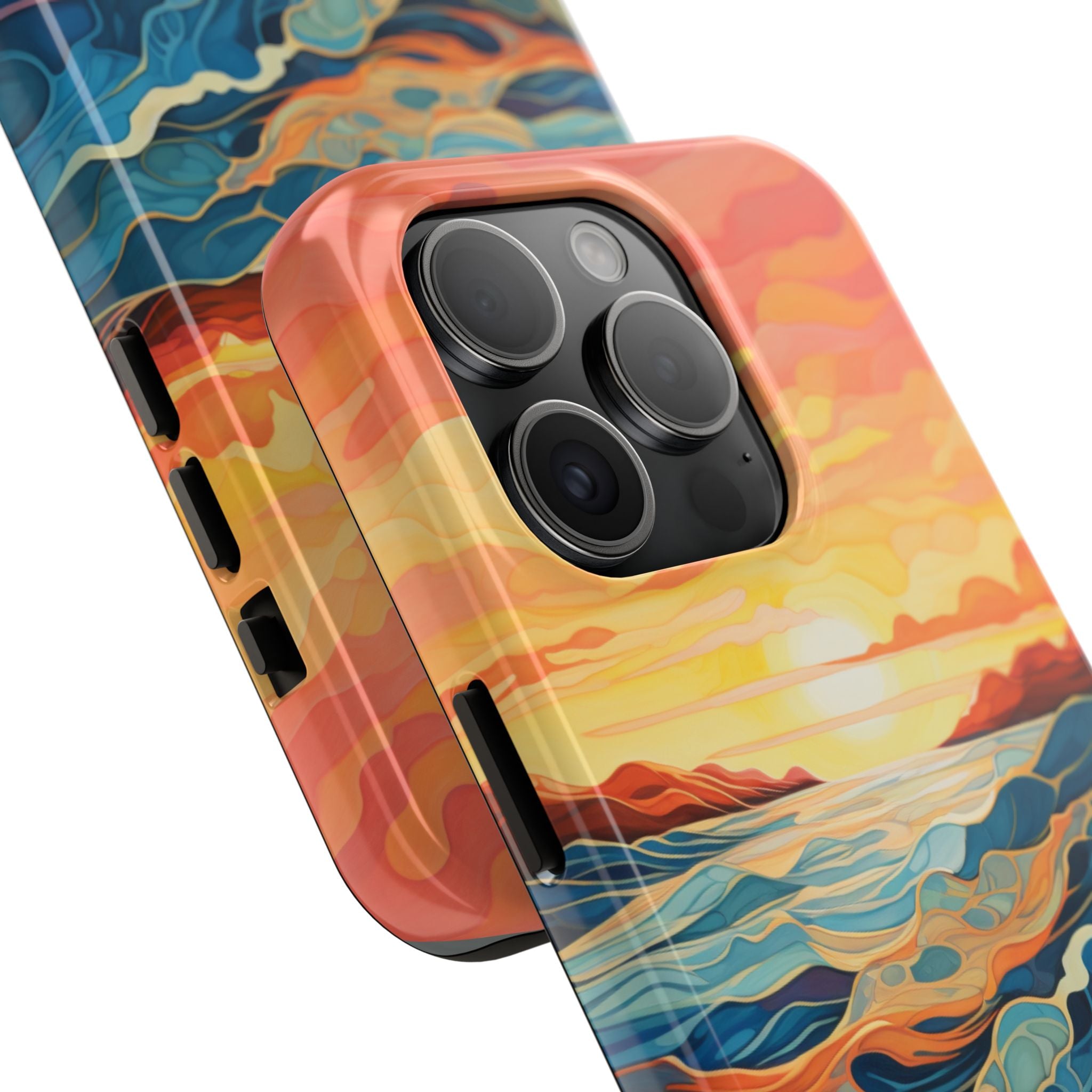 Sunset Swell - Tough Case for iPhone 14, 15, 16