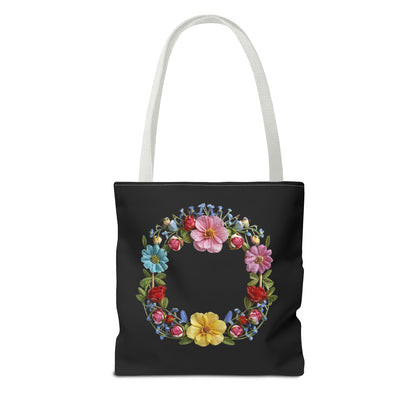 Circle Garden Tote Bag (AOP)