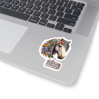 Horse Whisperer Kiss-Cut Stickers