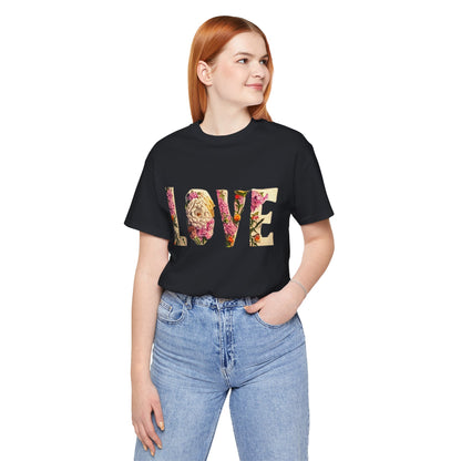 LOVE - Unisex Jersey Short Sleeve Tee - S-3XL